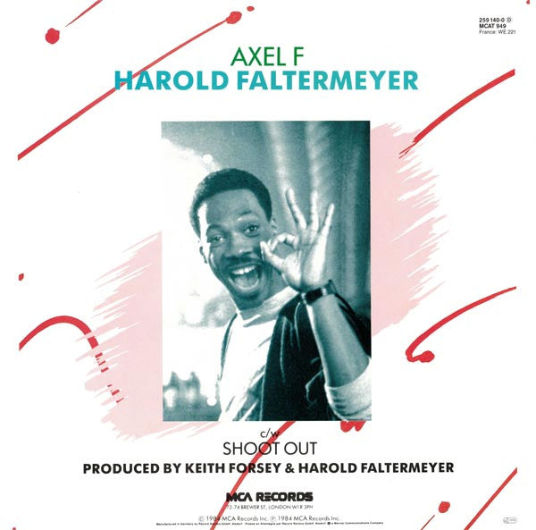 Harold Faltermeyer – Axel F (NM, FUNDA EX) BOX2