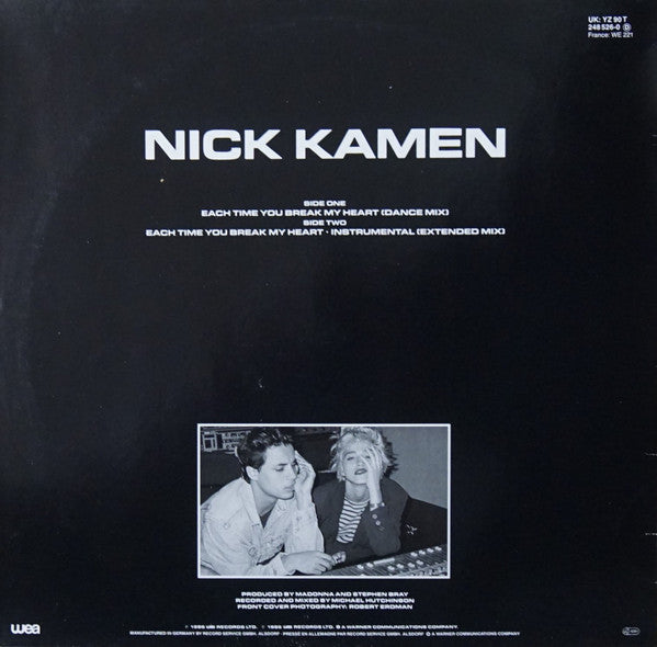Nick Kamen – Each Time You Break My Heart (NM, FUNDA VG+) BOX5