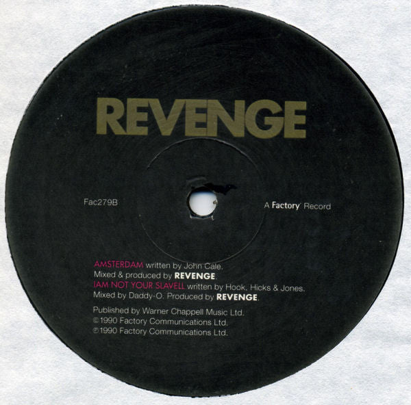 Revenge – I'm Not Your Slave + Amsterdam (VG+) BOXE1