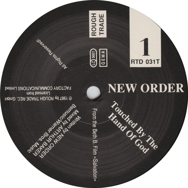 New Order – Touched By The Hand Of God (EX, FUNDA VG+) BOX29