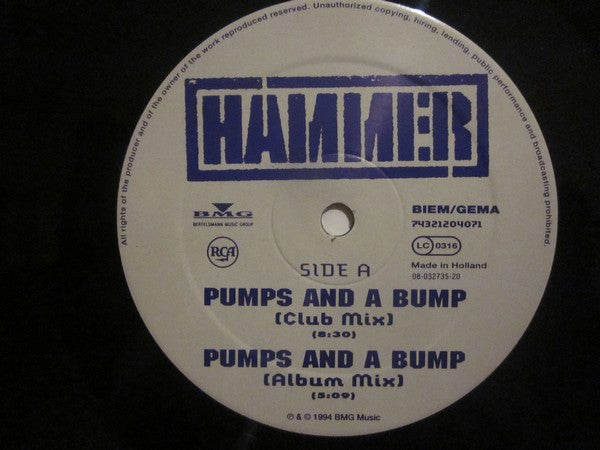 Hammer – Pumps And A Bump (NM, FUNDA VG+) BOX1