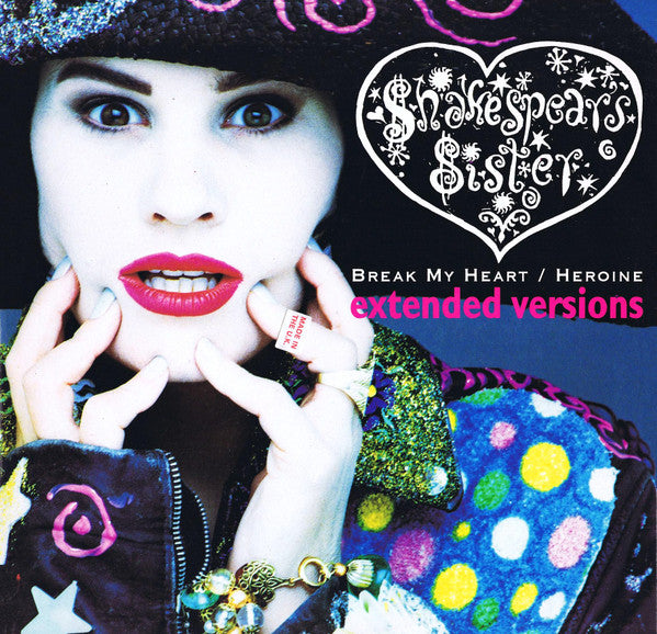 Shakespear's Sister – Break My Heart / Heroine (Extended Versions) (VG+) BOX11