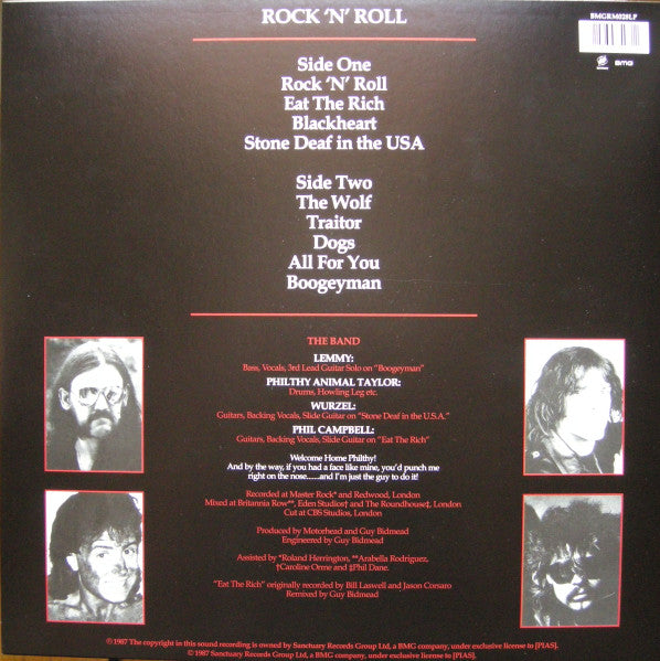 Motörhead – Rock 'N' Roll (NUEVO, SELLADO) BOXV25