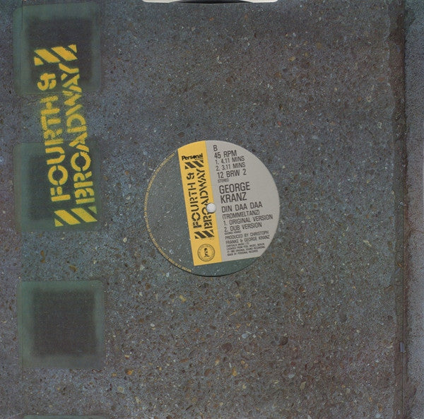 George Kranz – Din Daa Daa (Trommeltanz) (NM, FUNDA VG+) BOX14