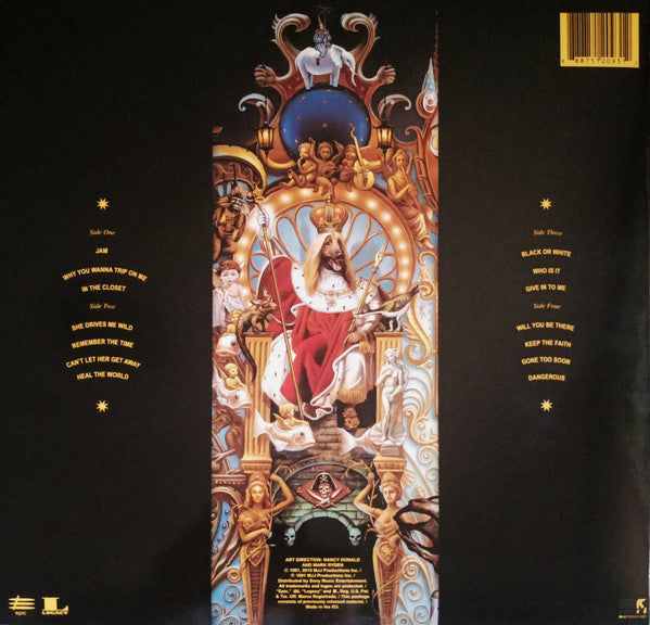 Michael Jackson – Dangerous / DISCO DOBLE (NUEVO, SELLADO) BOXV31