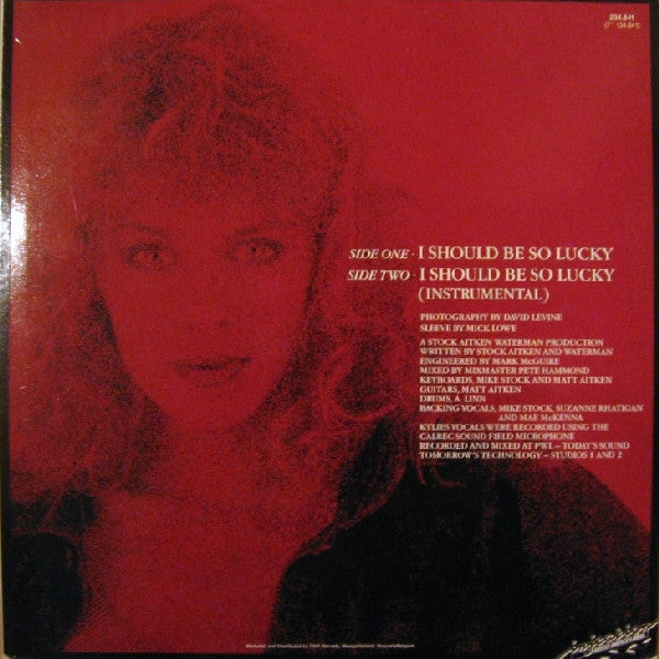 Kylie Minogue – I Should Be So Lucky (NM) BOX1