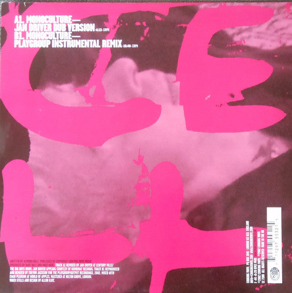 Soft Cell – Monoculture (NM) BOXE1
