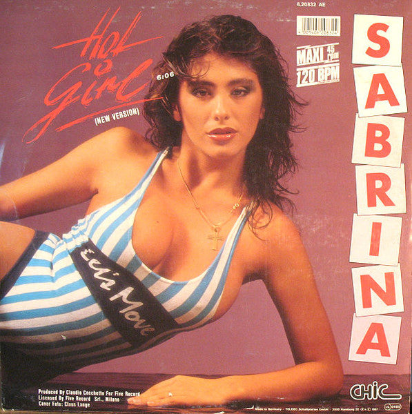 Sabrina – Hot Girl (New Version) (EX) BOX27