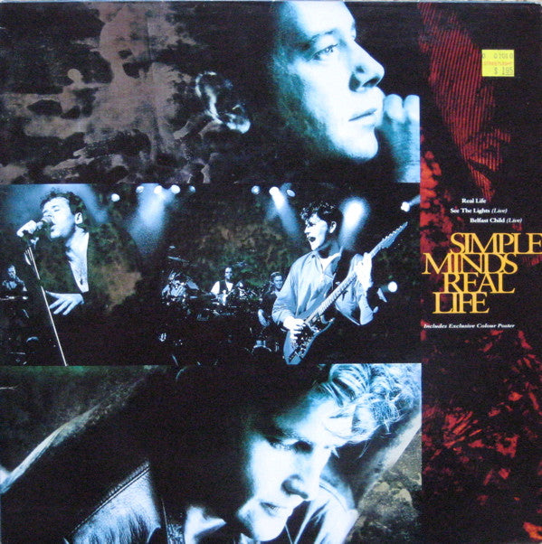 Simple Minds – Real Life (NM,INCLUYE POSTER) BOX15