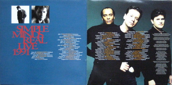Simple Minds – Real Life (NM,INCLUYE POSTER) BOX15