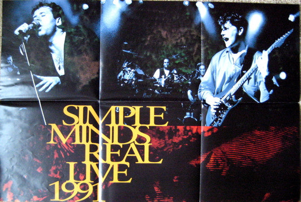 Simple Minds – Real Life (NM,INCLUYE POSTER) BOX15