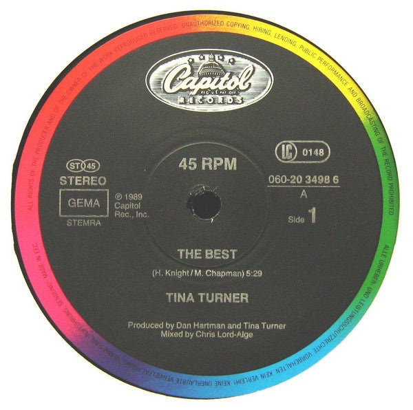 Tina Turner – The Best (EX) BOX21