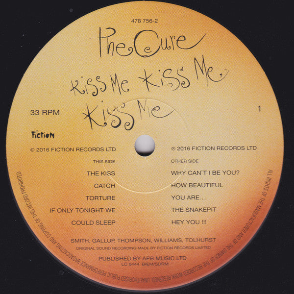 The Cure – Kiss Me Kiss Me Kiss Me / DISCO DOBLE (NUEVO, SELLADO) BOXV2