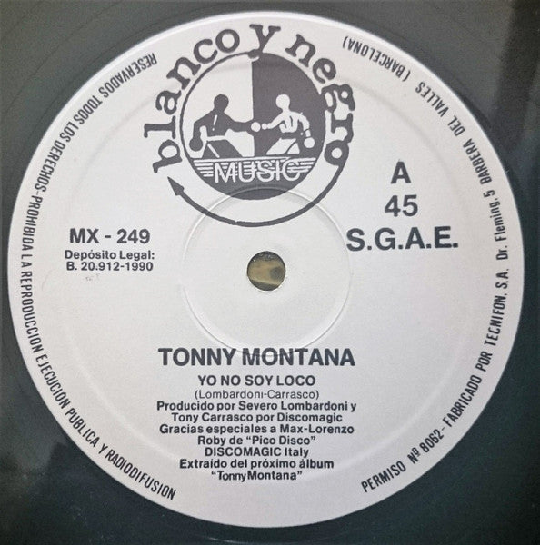 Tonny Montana – Yo No Soy Loco (EX) BOX9