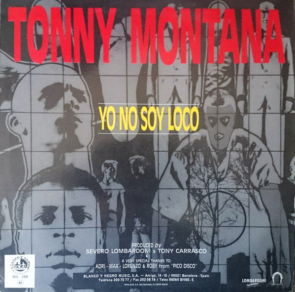 Tonny Montana – Yo No Soy Loco (EX) BOX9