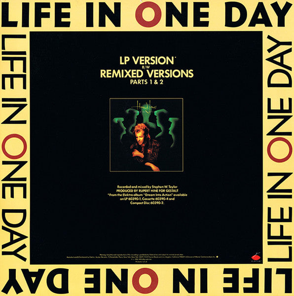 Howard Jones – Life In One Day (VG+) BOX8