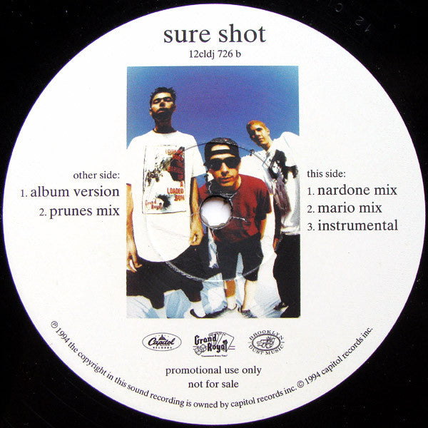 Beastie Boys – Sure Shot (NM, FUNDA VG+) BOX9