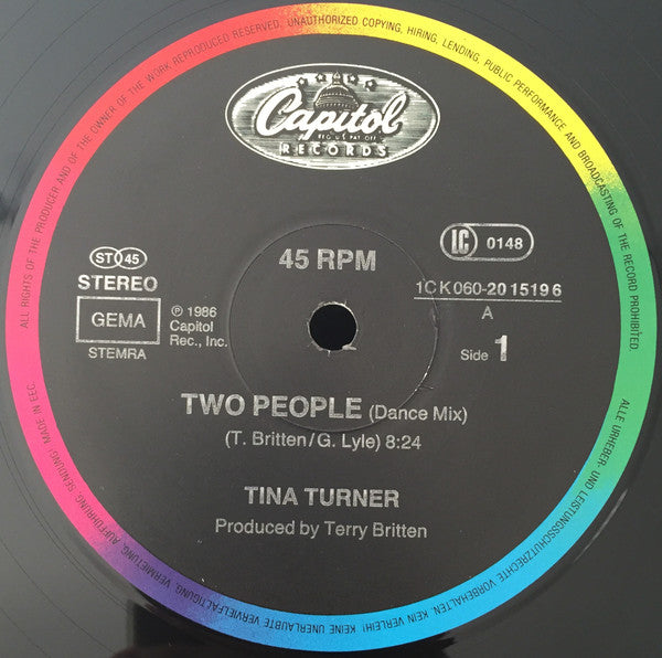 Tina Turner – Two People (NM) BOX11