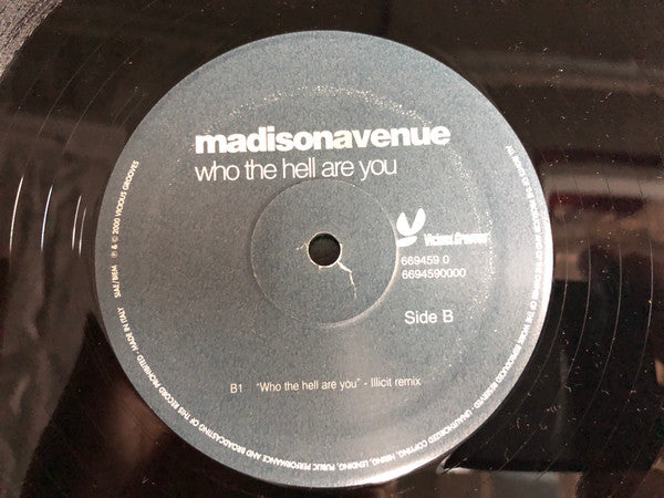 Madison Avenue – Who The Hell Are You (NM, FUNDA EX) BOX10