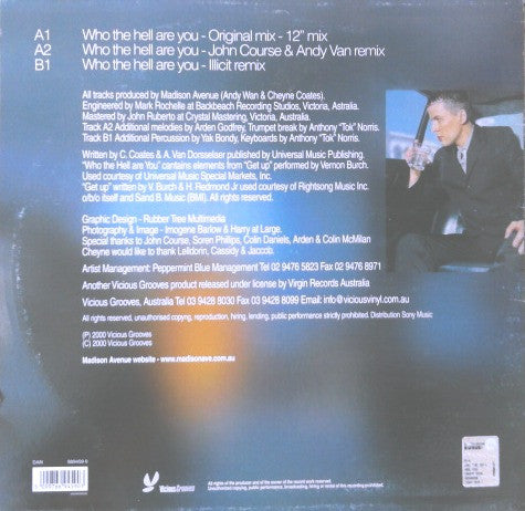 Madison Avenue – Who The Hell Are You (NM, FUNDA EX) BOX10