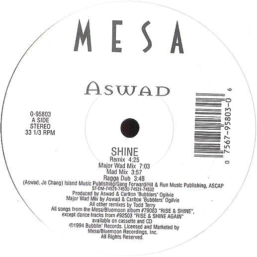 Aswad – Shine (NM, FUNDA EX) BOX13
