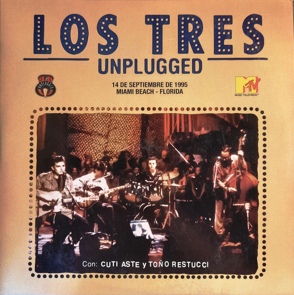 Los Tres – Unplugged / DISCO DOBLE (NUEVO, SELLADO) BOXV4