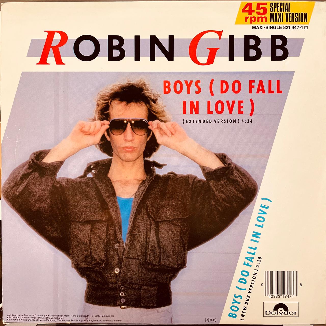 Robin Gibb – Boys (Do Fall In Love) (NM)