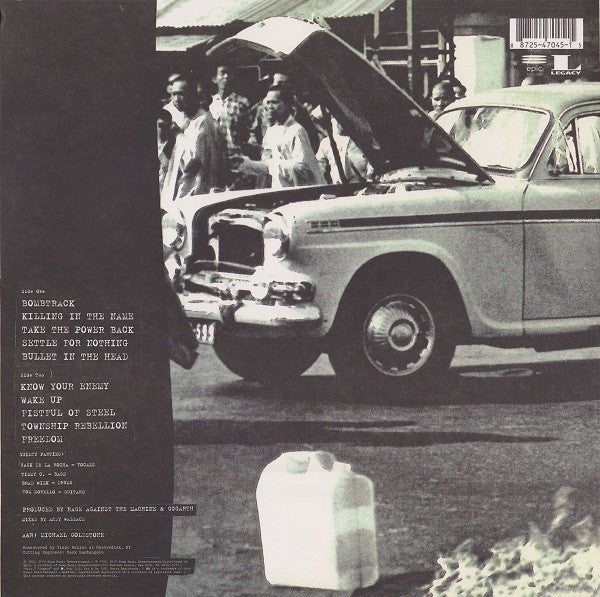 Rage Against The Machine – Rage Against The Machine - 20th Anniversary Vinyl Edition (NUEVO, SELLADO) BOXV43