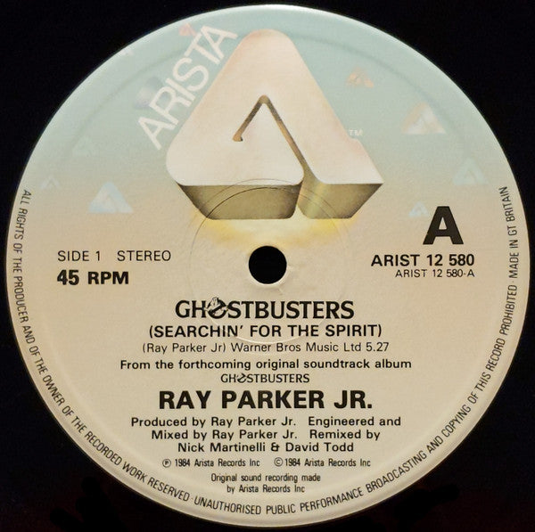 Ray Parker Jr. – Ghostbusters (Searchin' For The Spirit) (NM, FUNDA EX) BOX26