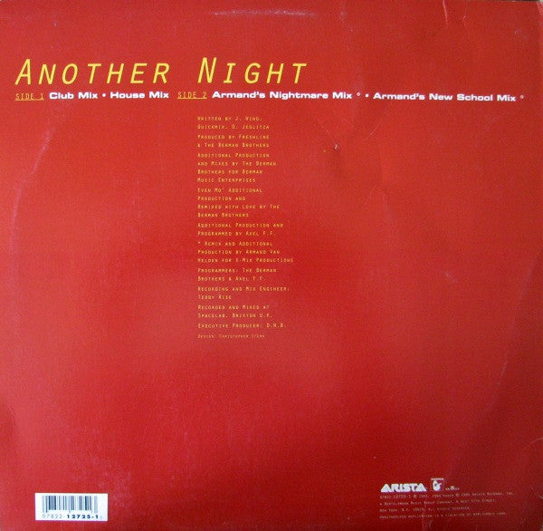 Real McCoy – Another Night (NM, FUNDA VG+) BOX8