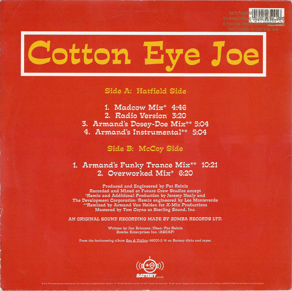 Rednex – Cotton Eye Joe (VG+) BOX5