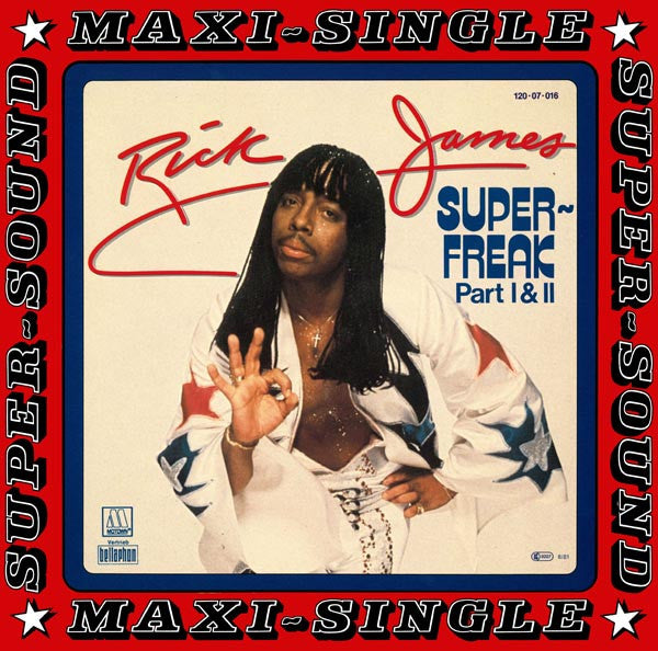 Rick James – Super-Freak (Part I & II) (NM) BOX3
