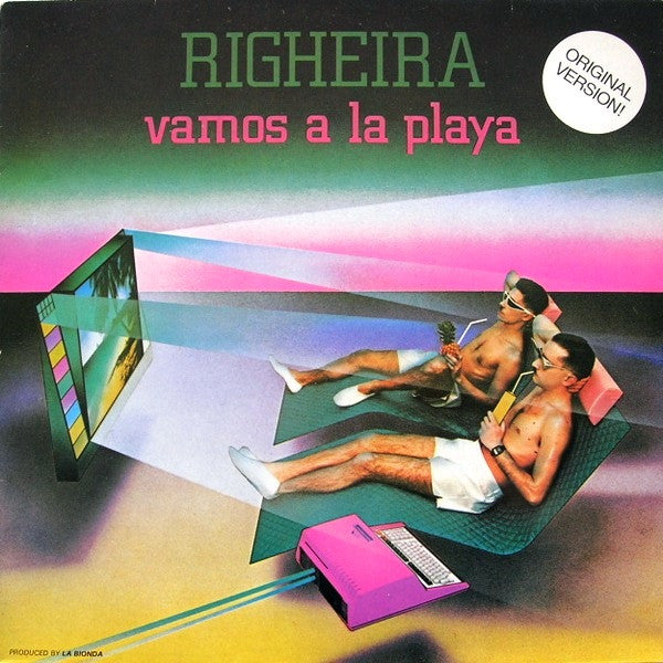 Righeira – Vamos A La Playa (Original Version) (VG+) BOX2