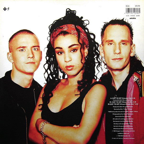 Rob 'N' Raz Featuring Leila K – Got To Get (NM, FUNDA EX) BOX21