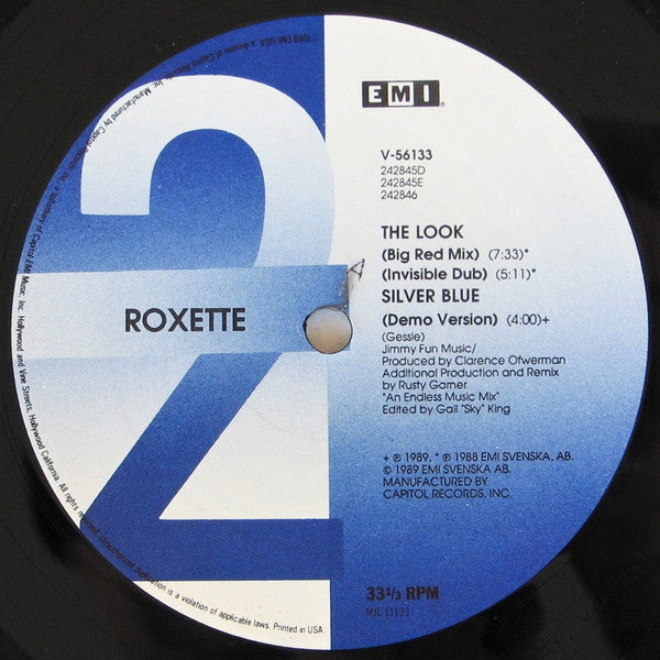 Roxette – The Look (NM, FUNDA VG+) BOX36