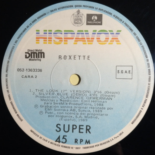 Roxette – The Look (Head-Drum-Mix) (VG+) BOX16