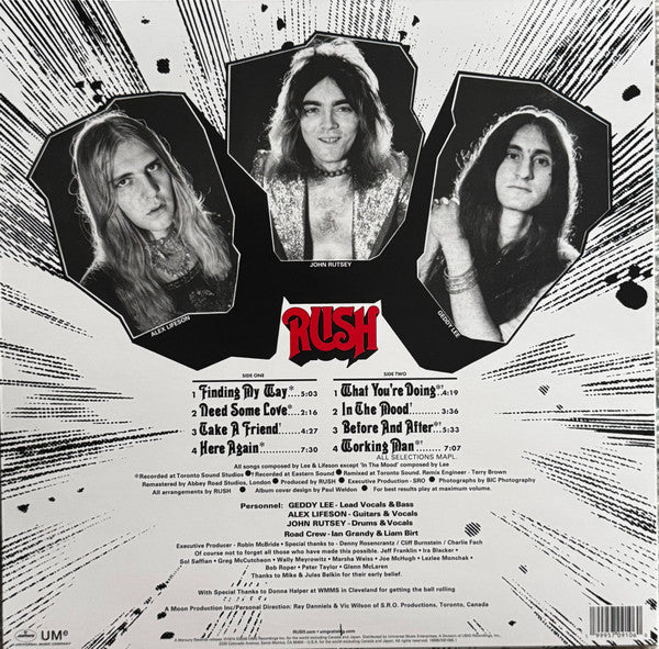 Rush – Rush (NUEVO, SELLADO) BOXV34