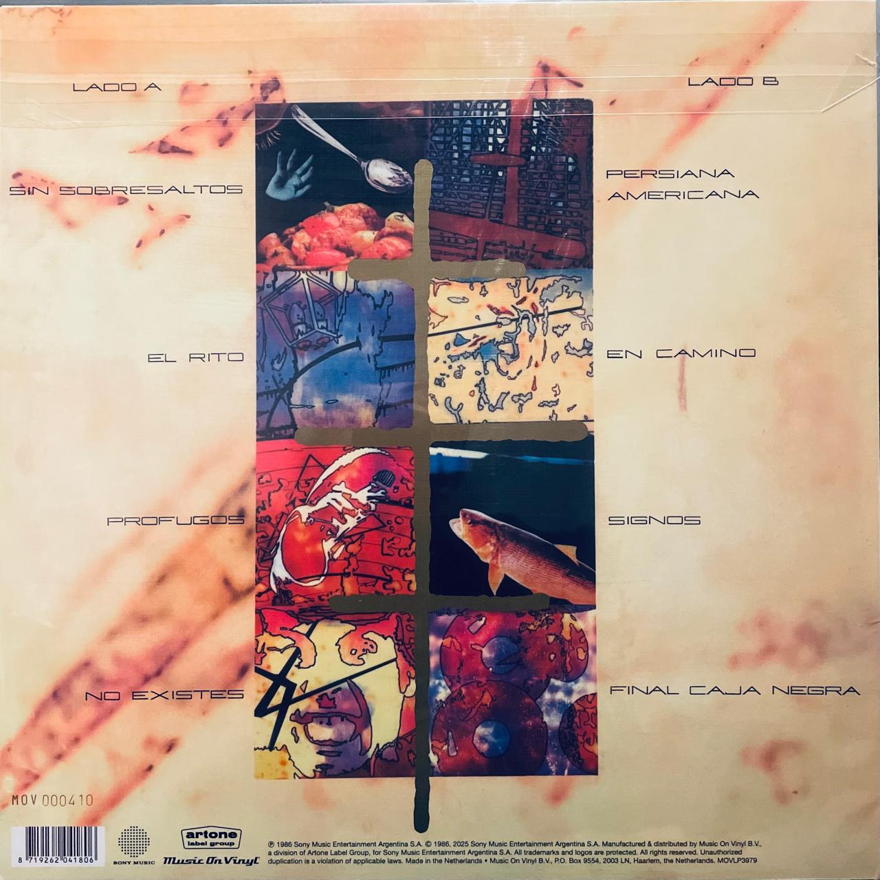 Soda Stereo – Signos / EDICIÓN LIMITADA NUMERADA & CRYSTAL CLEAR / INCLUYE INSERT (NUEVO, SELLADO)