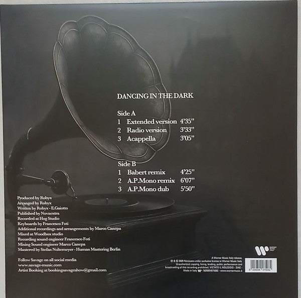 Savage – Dancing In The Dark / NUEVO, NO SELLADO (MINT, FUNDA EX) BOX29