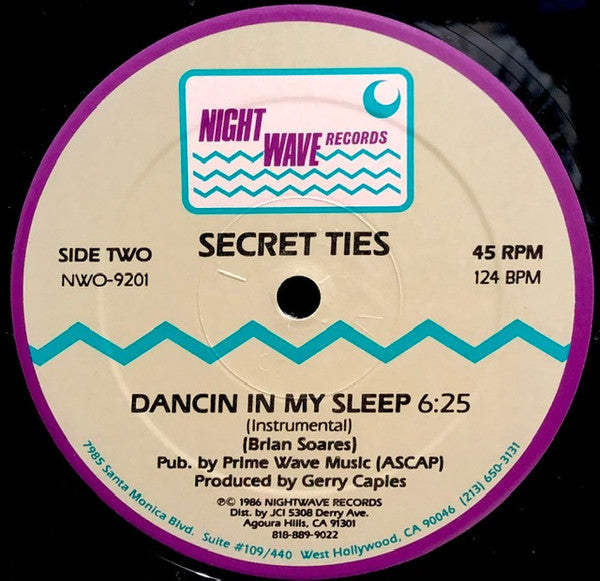 Secret Ties – Dancin' In My Sleep (VG+) BOX19