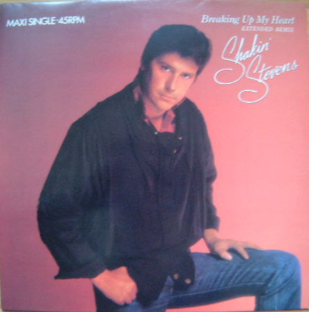 Shakin' Stevens – Breaking Up My Heart, disco de vinilo, usado en estado VG+
