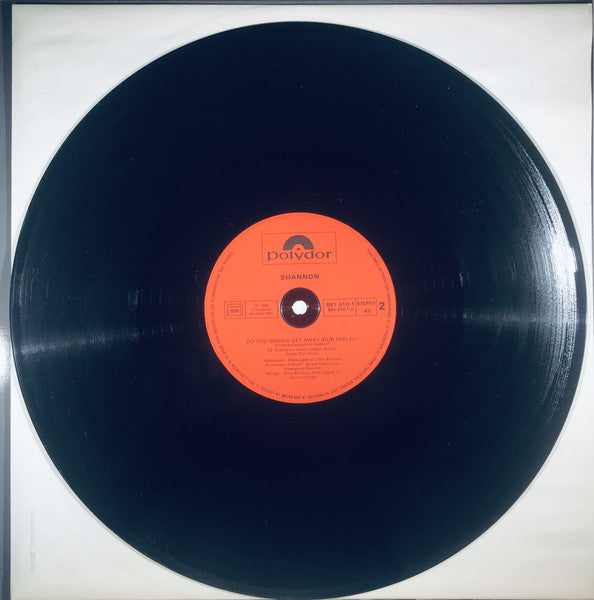 Shannon – Do You Wanna Get Away (NM, FUNDA EX) BOX12