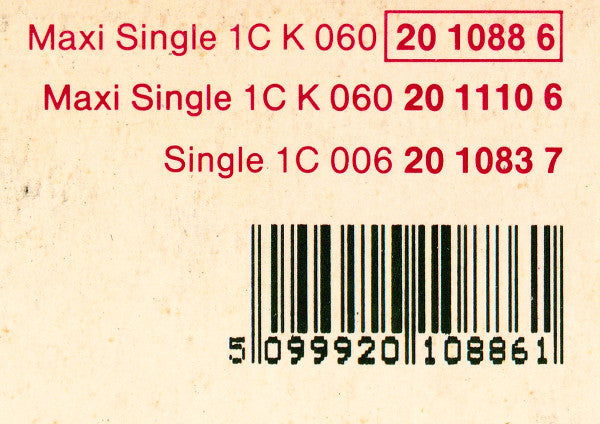 Sigue Sigue-Sputnik – Love Missile F1 - 11 (Extended Mix) (VG+) BOX29