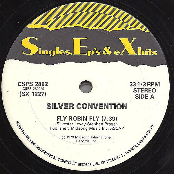 Silver Convention, Heat Wave – Fly Robin Fly / Boogie Nights (NM, FUNDA VG+) BOX18