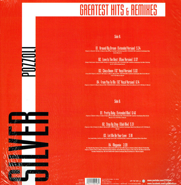 Silver Pozzoli – Greatest Hits & Remixes (NUEVO, SELLADO) BOXV44