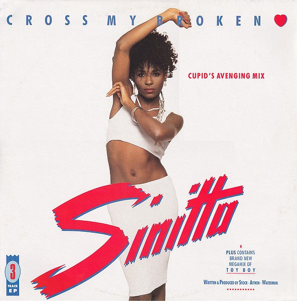 Sinitta – Cross My Broken Heart (Cupid's Avenging Mix) (NM, FUNDA VG+) BOX36