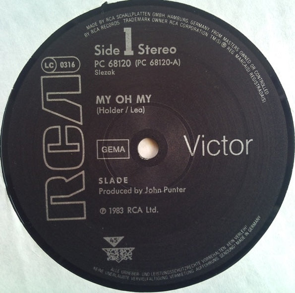 Slade – My Oh My (VG+) BOX26