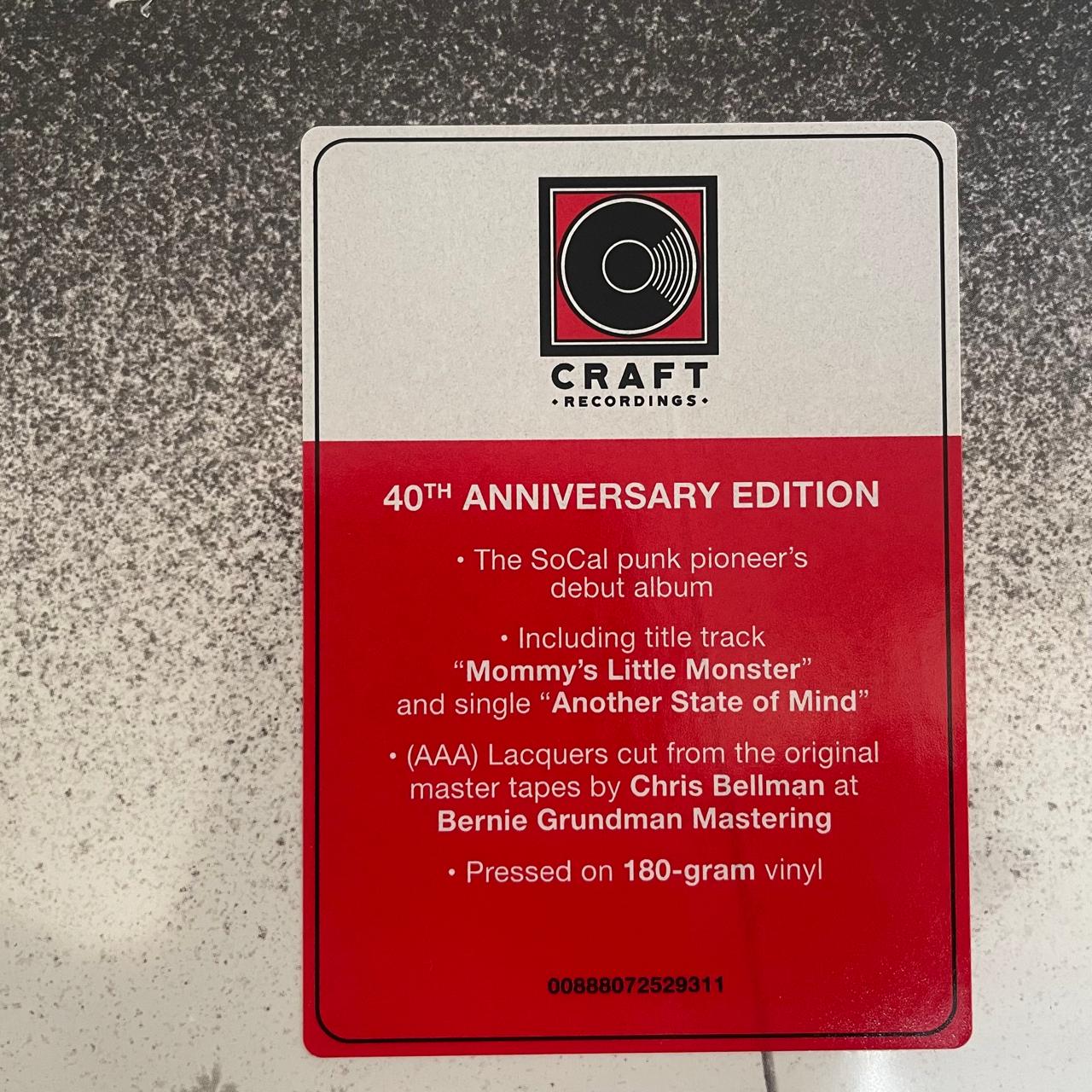 Social Distortion – Mommy's Little Monster / 40TH ANNIVERSARY EDITION (NUEVO, SELLADO)