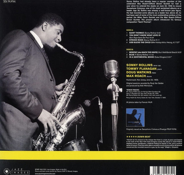 Sonny Rollins – Saxophone Colossus / LIMITED EDITION (NUEVO, SELLADO) BOXV47