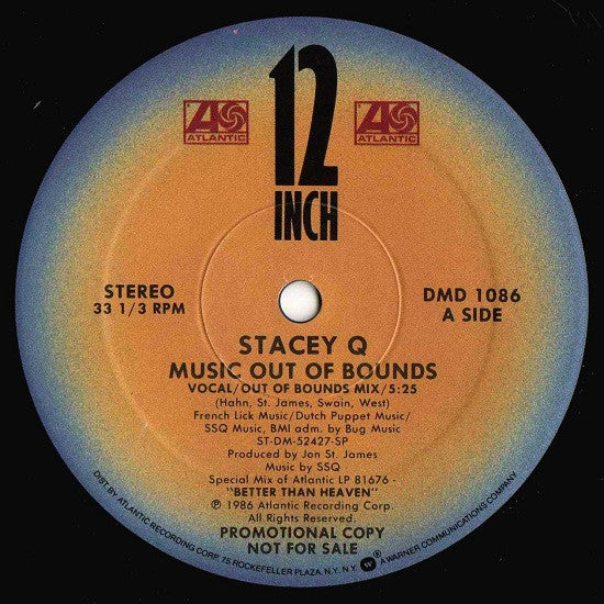 Stacey Q – Music Out Of Bounds (EX, Funda Generic) Box40